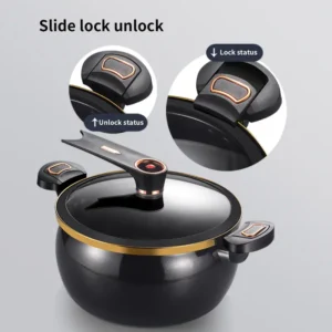 Non-Stick Cast Iron Pot